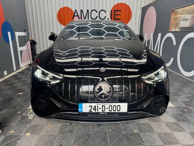 Image for 2024 Mercedes-Benz EQE 2024 MERCEDES-BENZ EQE 350+AMG AUTOMATIC / CRUISE CONTROL / 360 CAMERA / ELECTRIC MEMPRY & HEATED SEATS / PADDLE SHIFTERS / AMBIENT LIGHTS / PANORAMIC SUNROOF / APPLE CARPLAY AND MORE