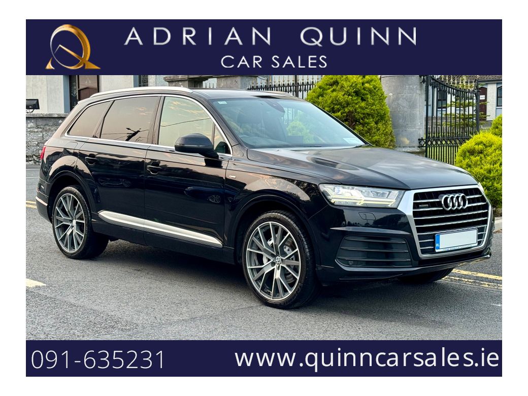 Image for 2018 Audi Q7 3.0 TDI S-LINE QUATTRO 272 BHP AUTO 7 SEATER