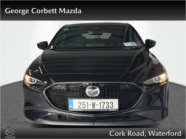 Image for 2025 Mazda Mazda3 HB e-SkyactivX 186PS 6MT FWD Homura SUNR - Tiny Mileage (From €112 per week)