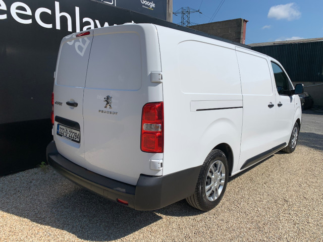 Image for 2022 Peugeot Expert E PROFESSIONAL LWB 100 KW 75KWH // PRICE EXCL. VAT // 09/26 CVRT // GREAT CONDITION // CRUISE, AIR CON AND REVERSE CAMERA // 