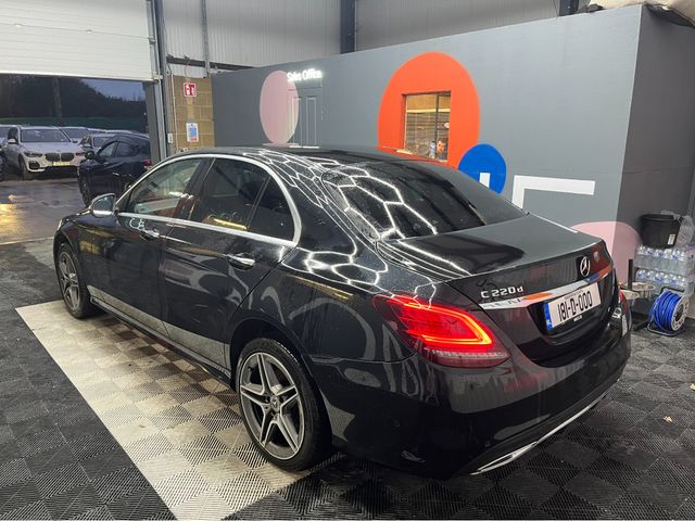 Image for 2018 Mercedes-Benz C Class €24950! 2018 MERCEDES-BENZ C220D AVANTGARDE AMG LINE 2.0 AUTOMATIC / CRUISE CONTROL / REVERSE CAMERA / ELECTRIC MEMRY & HEATED SEATS / PADDLE SHIFTERS / AMBIENT LIGHTS 