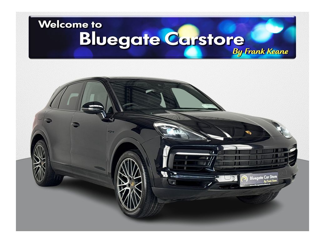Image for 2021 Porsche Cayenne V6 E-HYBRID**HEATED LEATHER ELECTRIC SEATS**MULTIFUNCTIONAL STEERING WHEEL**REVERSE CAMERA**PARKING SENSORS**APPLE CARPLAY**TOUCHSCREEN MEDIA**DRIVE MODES**ADAPTIVE AIR SUSPENSION**ELECTRIC TAILGATE**