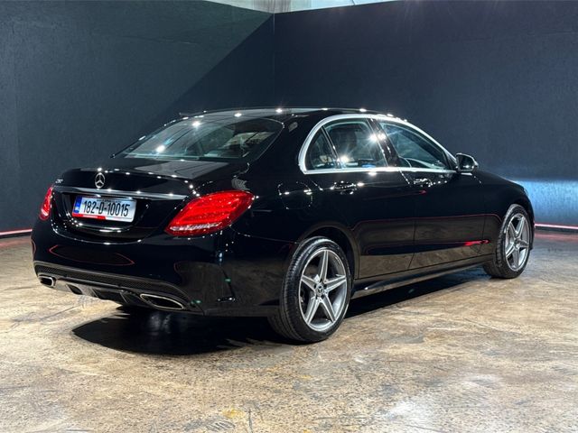 Image for 2018 Mercedes-Benz C Class AUTOMATIC 1.6 - REVERSE CAMERA - CRUISE CONTROL - FULL BLACK LEATHER HEATED SEATS - AMG ALLOY WHEELS