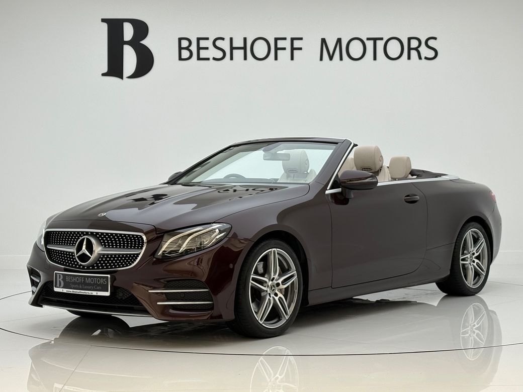 Image for 2018 Mercedes-Benz E Class 220d AMG SPORT CABRIOLET=LOW MILES//BEIGE INTERIOR//181 D REG=JUST SERVICED=TAILORED FINANCE PACKAGES AVAILABLE=TRADE IN'S WELCOME