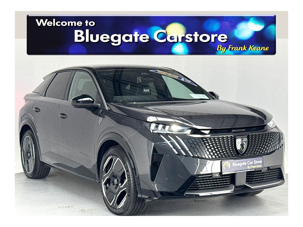 Image for 2024 Peugeot 3008 GT LINE EV**MULTIFUNCTIONAL STEERING WHEEL**DIGITAL DASH**TOUCH SCREEN DISPLAY**REVERSE CAMERA**PARKING SENSORS**APPLE CARPLAY**NAVIGATION**KEYLESS START**20"ALLOYS*AMBIENT LIGHTING*ELECTRIC TAILGATE*