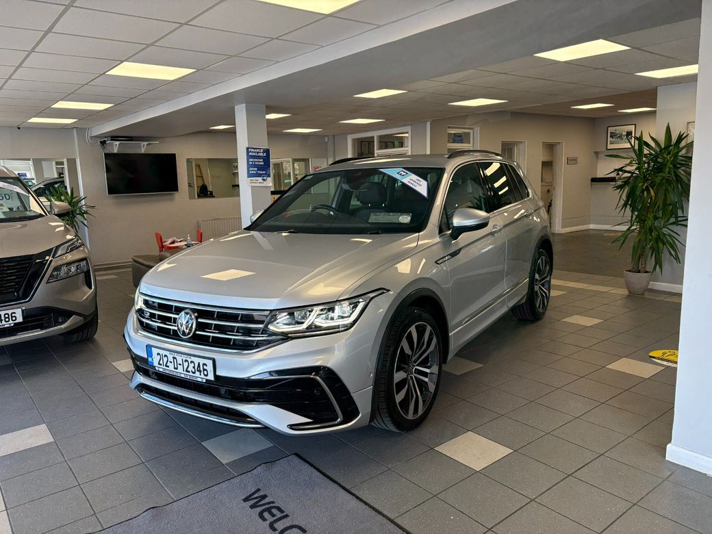Image for 2021 Volkswagen Tiguan 2.0 TDI R LINE 150 BHP