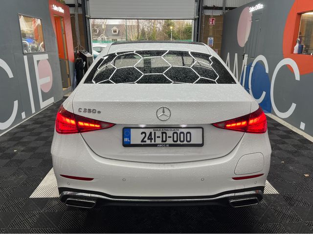 Image for 2024 Mercedes-Benz C Class €54950 2024 MERCEDES-BENZ C350E AMG-LINE 2.0 AUTOMATIC / CRUISE CONTROL / 360­° PARKING CAMERA / ELECTRIC MEMORY & HEATED SEATS / PADDLE SHIFTERS / PANORAMIC SUNROOF / AMBIENT LIGHTS