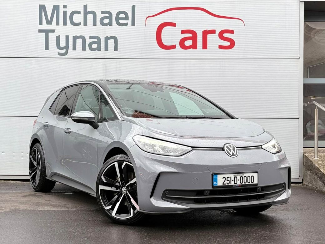 Image for 2025 Volkswagen ID.3 52KWH Pure Essential, 19" Alloys, Privacy Glass, Climate Control, CarPlay, Cruise Control - First registered in June 2025 - Trade in Price €32, 555