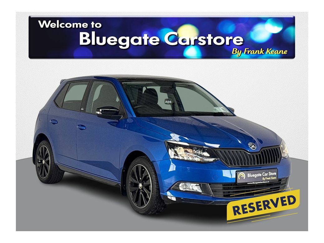 Image for 2018 Skoda Fabia NEW 2 YEAR NCT 1 LITRE 5 DOOR WITH ONLY 29900KMS **MONTE CARLO EDITION **PANORAMIC ROOF**DIGITAL MEDIA DISPLAY**BLUETOOTH**APPLE-CARPLAY & ANDROID -AUTO**CRUISE CONTROL**LED DAYTME RUNNING LIGHTS** WA