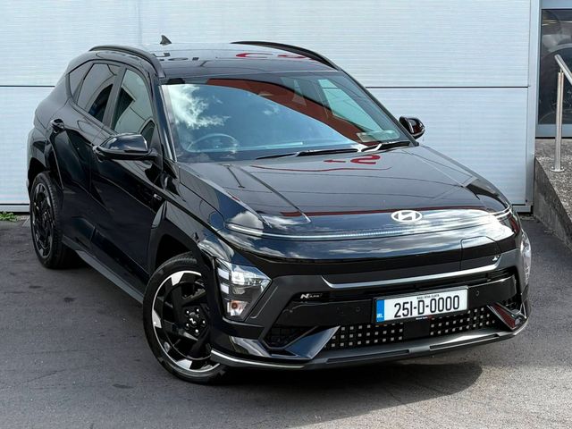 Image for 2025 Hyundai Kona N Line 65kWh Auto - Wireless Phone Charger, CarPlay, Camera, Heated Front Seats, 19" Alloys - First Registered July 2025 - Trade in Price €31, 888