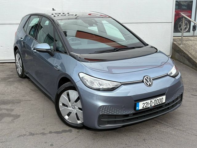 Image for 2022 Volkswagen ID.3 Pro 58KWH Life, Climate Control, Heated Seats, CarPlay, Cruise Control - First registered in April 2022 - Trade in Price €20, 888.