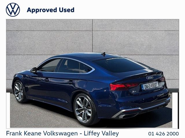 Image for 2024 Audi A5 S-LINE AUTO 35 TDI 163BHP *ONE OWNER FROM NEW* *HEATED SEATS* *REAR VIEW CAMERA* *PARKING SENSORS* *CARPLAY & ANDROID AUTO* *12 MONTHS FRANK KEANE WARRANTY* *PCP FINANCE AVAILABLE FROM €529PM*