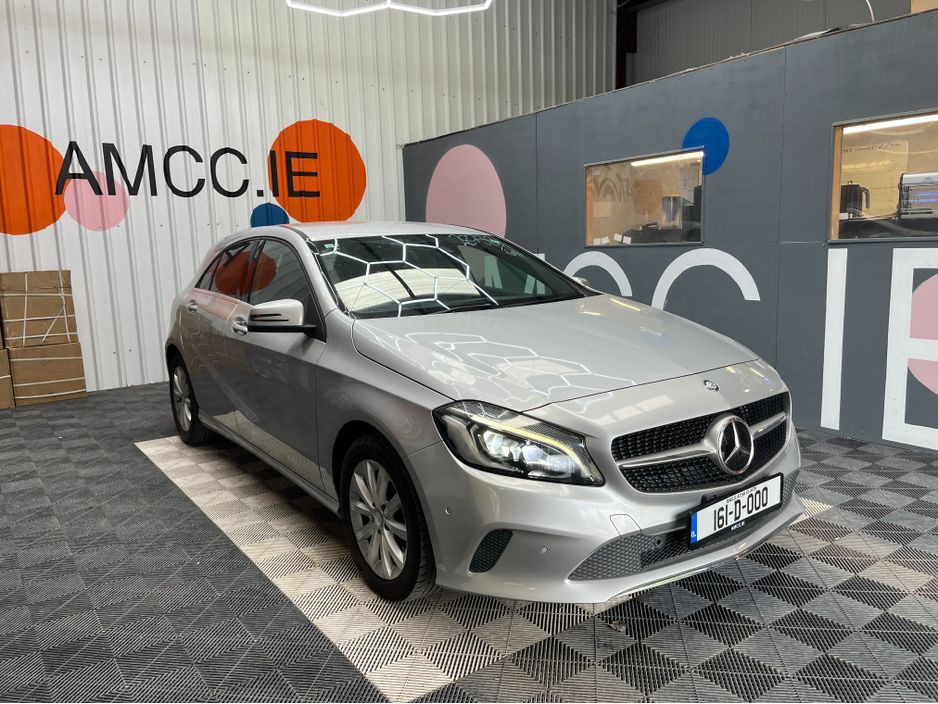 Image for 2016 Mercedes-Benz A Class €14950 2016 MERCEDES-BENZ A180 1.6 AUTOMATIC / CRUISE CONTROL / REVERSE CAMERA / HEATED SEATS / PADDLE SHIFTERS AND MORE
