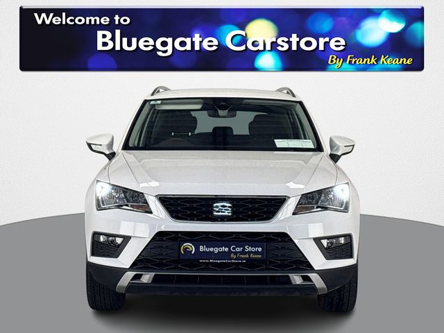 Image for 2020 SEAT Ateca 1.5 TSI 150HP SE PLUS**BLACK CLOTH INTERIOR**DUAL CLIMATE CONTROL**TOUCH SCREEN MEDIA DISPLAY**DRIVE MODES**PARKING SENSORS**REVERSE CAMERA**ELECTRIC HANDBRAKE**FINANCE ARRANGED**