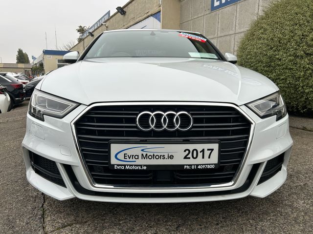 Image for 2017 Audi A3 HATCHBACK S-LINE AUTOMATIC 1.4 PETROL //WINTER SALE €2000 REDUCTION//HIGH SPEC//ELECTRIC DRIVERS SEAT//HEATED SEATS//KEYLESS ENTRY//ADAPTIVE CRUISE CONTROL// 