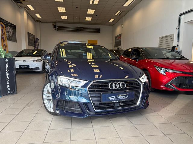 Image for 2019 Audi A3 Saloon S-Line AUDI A3 1.4 4DR AUTO. New NCT Before Collection, Alloy Wheels, Half Leather, MFSW, Revers Cam, Parking Sensors, Dual Climate Control, Cruise Control, Bluetooth, Paddle Shift, Full Electrics, &