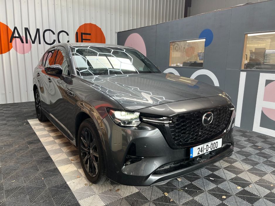 Image for 2024 Mazda CX-60 2024 MAZDA CX-60 PHEV EXCLUSIVE SPORTS 2.5 AUTOMATIC / CRUISE CONTROL / PARKING CAMERA / ELECTRIC MEMORY & HEATED SEATS / HEATED STEERING WHEEL / PADDLE SHIFTERS / PANORAMIC SUNROOF AND MORE