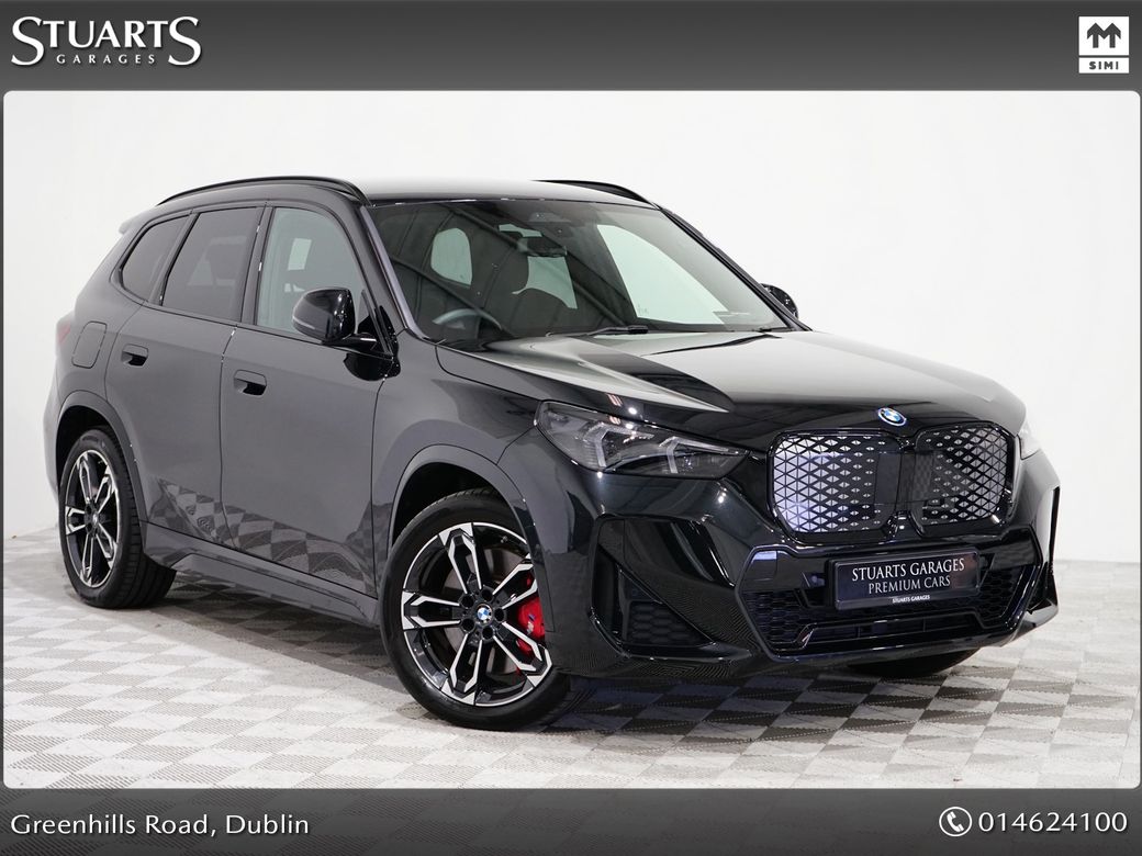 Image for 2026 BMW iX1 SHADOW EDITION M-SPORT 20eDrive. SAPPHAIRE BLACK METALLIC, HEATED SEATS, POWERED BOOT, REVERSING CAMERA, ANDROID AUTO