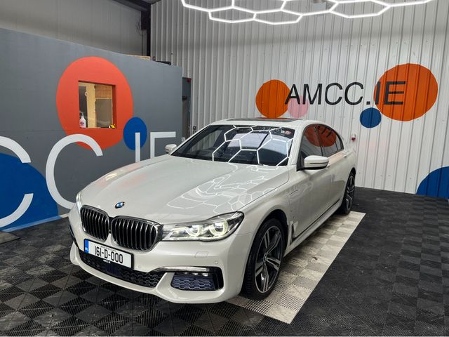 Image for 2016 BMW 7 Series €24950! 2016 BMW 740E M-SPORT 2.0 AUTOMATIC / CRUISE CONTROL / 360° PARKING CAMERA / ELECTRIC MEMORY HEATED & MASSAGING SEATS / HEATED REAR SEATS / PANORAMIC SUNROOF / PADDLE SHIFTERS AND MORE