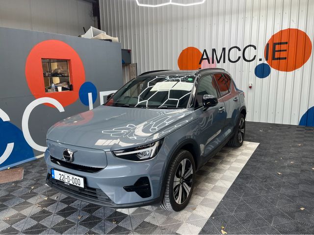Image for 2022 Volvo XC40 €29950 2022 VOLVO XC40 RECHARGE PLUS SINGLE MOTOR AUTOMATIC / CRUISE CONTROL / 360° CAMERA / ELECTRIC MEMORY & HEATED SEATS / HEATED STEERING WHEEL / APPLE CARPLAY AND MORE