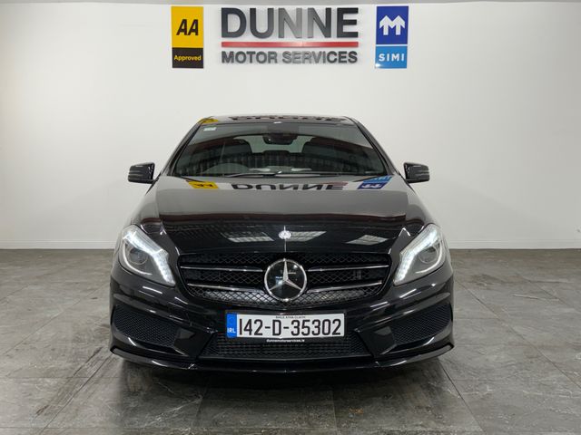Image for 2014 Mercedes-Benz 180 **AMG**LOW KMS**PARKING SENORS **FRONT AND REAR XENON LIGHTS **REVERSING CAMERA **ADAPTIVE CRUISE CONTROL **BLIND SPOT SENSORS **CARBON FIBRE TRIM **MULTI FUNCTION CENTRE CONSOLE **4 BRAND