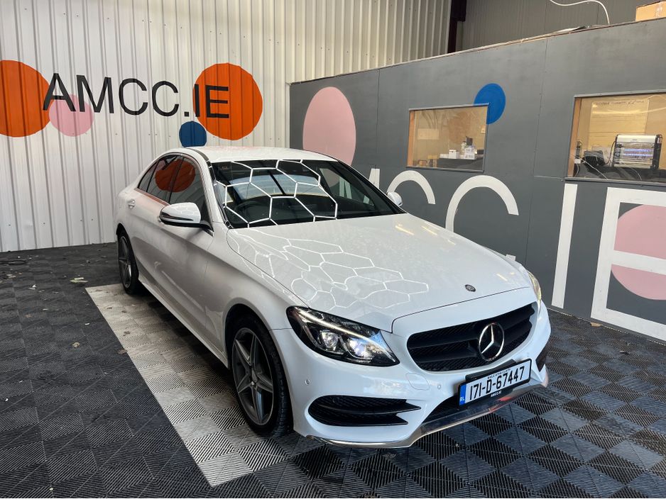 Image for 2017 Mercedes-Benz C Class €21950 2017 MERCEDES-BENZ C220D AVANTGARDE AMG LINE 2.2 AUTOMATIC / CRUISE CONTROL / REVERSE CAMERA / ELECTRIC MEMORY & HEATED SEATS / PADDLE SHIFTFERS AND MORE
