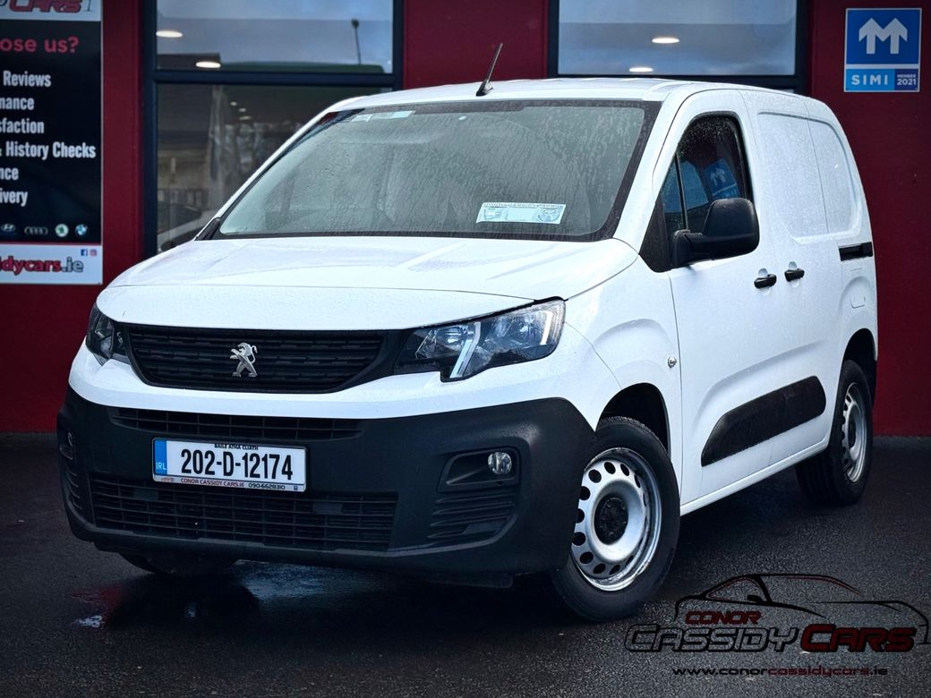 Image for 2020 Peugeot Partner Active Plus 1.6 HDI 100 1000KG // NO VAT // SAME DAY FINANCE