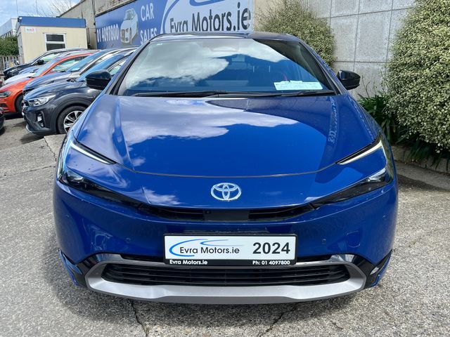 Image for 2024 Toyota Prius Z HYBRID 2.0 PETROL //LOW MILES//HIGH SPEC//FULL LEATHER HEATED AND COOLED SEATS//360 PARKING CAMERAS//ADAPTIVE CRUISE CONTROL//KEYLESS ENTRY//