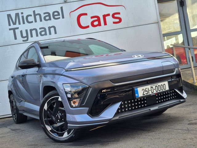 Image for 2025 Hyundai Kona N Line 65kWh Auto (Range 400km) Wireless Phone Charger + Heated Front Seats - First Registered April 2025 - Trade in Price €33, 777