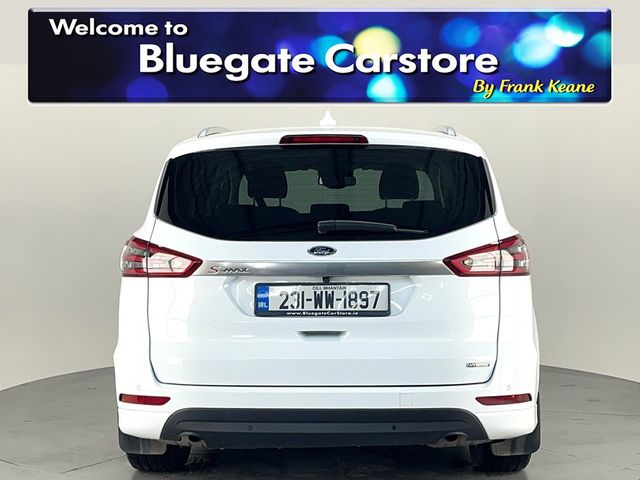 Image for 2023 Ford S-Max TITANIUM 5DR 2.5FHEV 7 SEATER**MULTIFUNCTIONAL STEERING WHEEL**TOUCH SCREEN MEDIA DISPLAY**BLUETOOTH**REVERSE CAMERA**BLACK CLOTH INTERIOR**NAVIGATION**KEYLESS START**