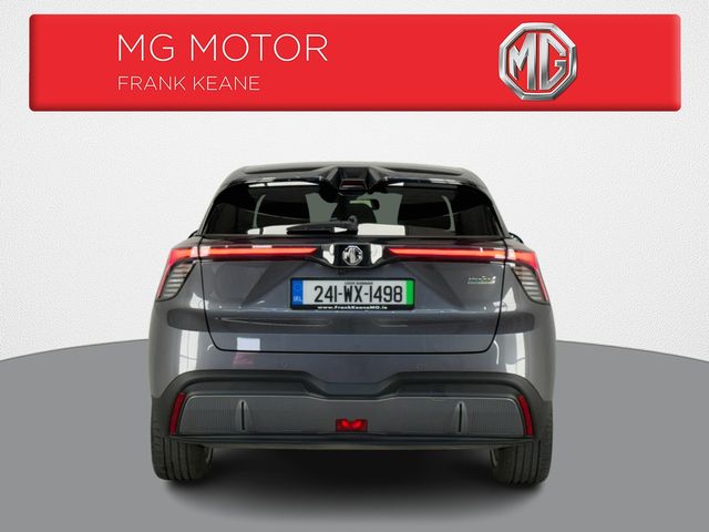 Image for 2024 MG 4 EV LR - EXCLUSIVE- 64KWH **FULL BLACK HALF LEATHER INTERIOR**APPLE CARPLAY**ANDROID AUTO**TOUCHSCREEN INFOTAINMENT SYSTEM**FULL DIGITAL DASH**ELECTRIC HANDBRAKE**BLIND SPOT DETECTION**DRIVE MODES**