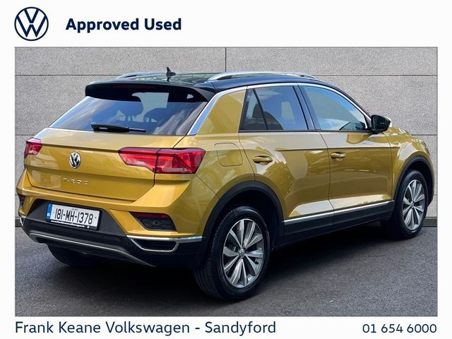 Image for 2018 Volkswagen T-Roc *Design* 1.0 TSI 115bhp Manual @Frank Keane Volkswagen South Dublin
