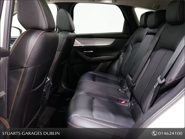 Image for 2023 Mazda CX-60 2.5 PHEV HOMURA, DRIVERS ASSISTANCE PACK, CONVENIENCE PACK AND PANORAMIC SUNROOF RHODIUM WHITE WITH BLACK LEATHER , RADAR CRUISE WITH MAZDA PILOT ASSIST, 