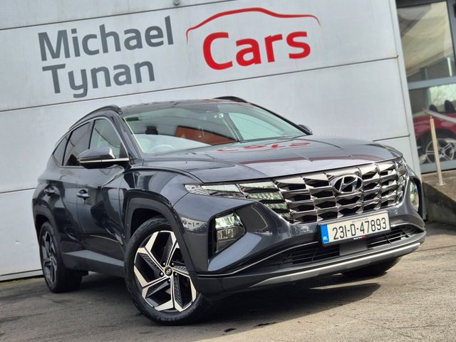 Image for 2023 Hyundai Tucson Ultimate S - 1.6 PHEV Auto (261bhp) Opening Panoramic Sunroof, Grey Leather, 19” Diamond Cut Alloys - First Reg in February 2023 - Trade in Price €34, 888.