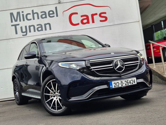 Image for 2021 Mercedes-Benz EQC 400 AMG Line (408bhp), 20" Alloys, CarPlay, Camera, Electric Tailgate - First Registered in November 2021 - Trade in Price €31, 888