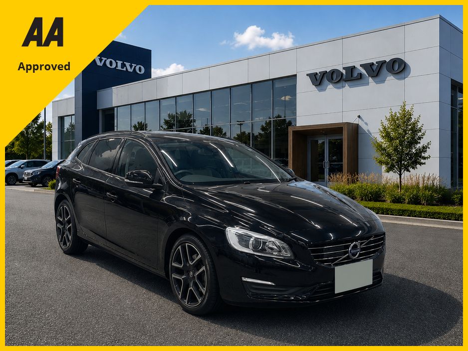 Image for 2017 Volvo V60 2.0 D4 DYNAMIC EDITION 190BHP AUTOMATIC **TOP SPEC / ADAPTIVE CRUISE CONTROL / BLIND SPOT ASSIST / BLACK LEATHER / ELECTRIC & MEMORY FRONT SEATS / HEATED SEATS / REVERSE CAMERA / XENON HEADLIGHTS**