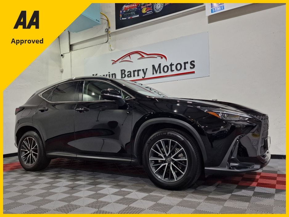 Image for 2023 Lexus NX 450H+ 2.5 PREMIUM PACK (PLUG IN HYBRID) 4WD AUTOMATIC **ONE OWNER / ACTIVE RADAR CRUISE CONTROL / ELECTRIC BOOTLID / FULL BLACK LEATHER / HEATED FRONT SEATS / REVERSE CAMERA / WIRELESS PHONE CHARGING**