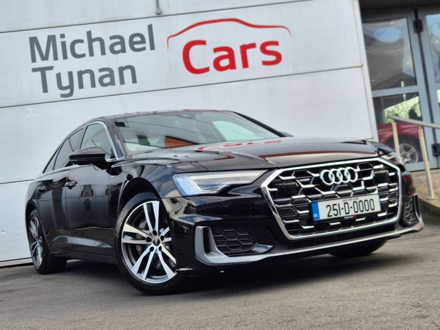 Image for 2025 Audi A6 2.0 TFSI 50e S Line Quattro (299bhp), 19” Alloys, Black Leather, Electric Seats, Camera, CarPlay - First Reg in August 2025 - Trade in Price €53, 999