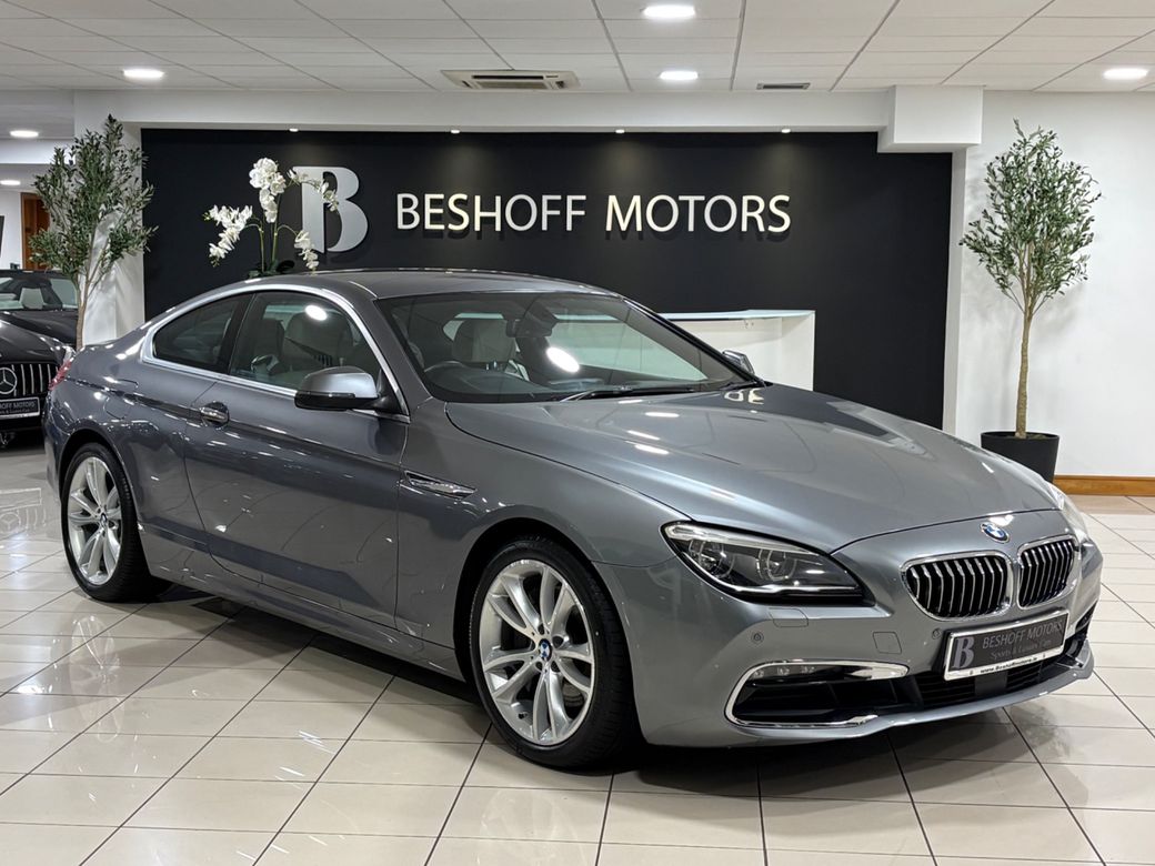 Image for 2015 BMW 6 Series 640d SE COUPE=LOW MILES//CREAM INTERIOR//152 D REG=JUST SERVICED & NCT’D=TAILORED FINANCE PACKAGES AVAILABLE=TRADE IN’S WELCOME 