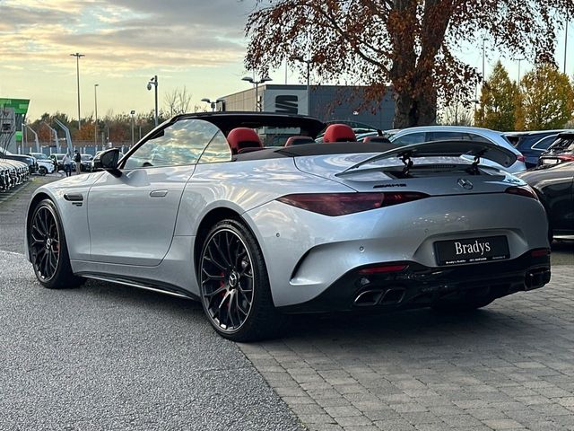 Image for 2023 Mercedes-Benz SL Class AMG SL55 V8 Bi-Turbo 4Matic Premium Plus--Upgraded Alloy Wheels, Night Pack, Burmester Sound, Memory Seats, Heads-Up Display, Carbon Trim, and More