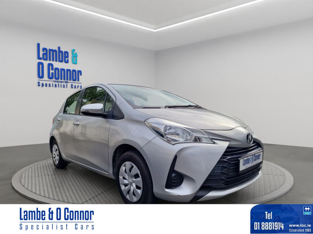 Image for 2019 Toyota Vitz 1.0 AUTOMATIC * SILVER MET * VERY LOW MILES *REVERSE CAMERA * LANE ASSIST * IMMOBILISER *