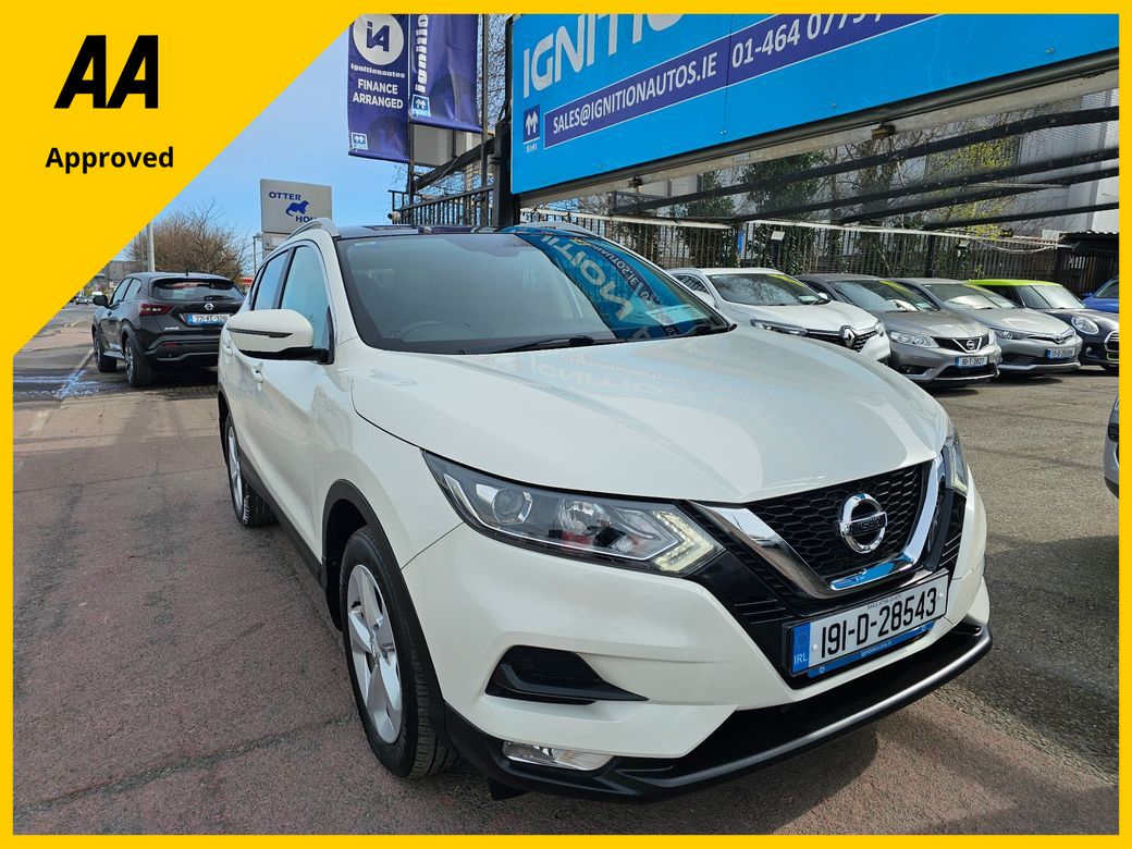 Image for 2019 Nissan Qashqai 1.3 PETROL, LOW MILEAGE, PAN ROOF, WIDE SCREEN NAV, FINANCE, WARRANTY, 5 STAR REVIEWS