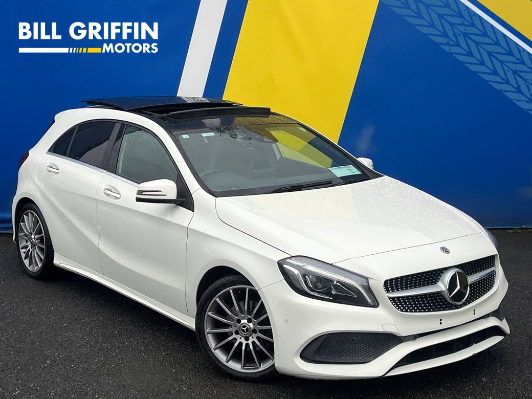 Image for 2018 Mercedes-Benz A Class A180 AMG-LINE 1.6 AUTO // OPENING PANORAMIC SUNROOF // COMPLETE SERVICE HISTORY // HEATED AMG-LINE SEATS