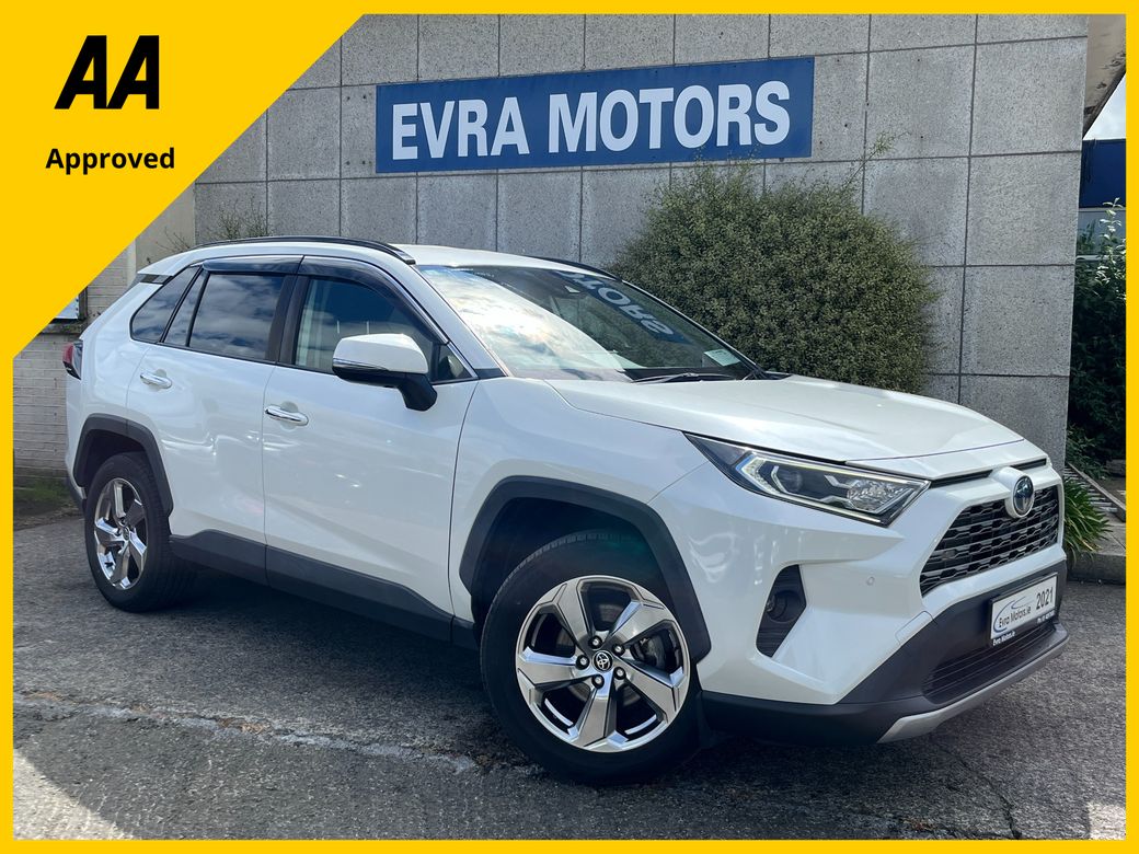 Image for 2021 Toyota Rav4 G 4WD LEATHER HYBRID AUTOMATIC 2.5 PETROL //HIGH SPEC//FULL LEATHER HEATED SEATS//HEATED STEERING WHEEL//REVERSE CAMERA//KEYLESS ENTRY//ADAPTIVE CRUISE CONTROL//