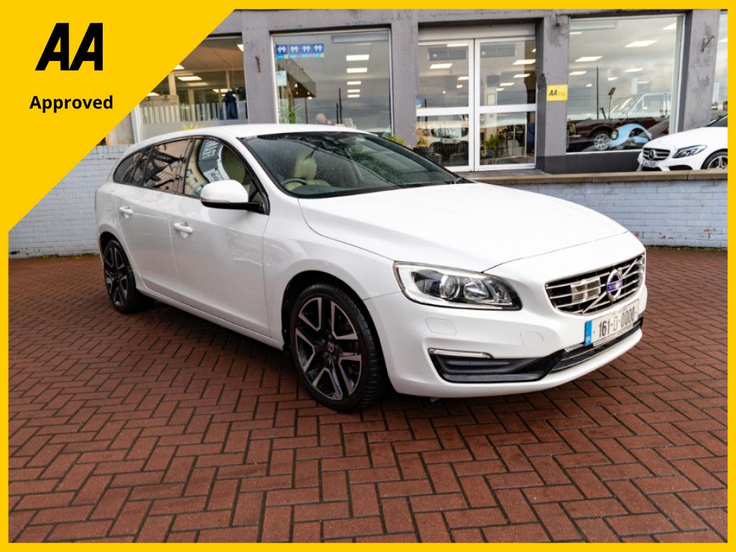 Image for 2016 Volvo V60 2.0D4 SE LUXURY DELUXE 5DR ESTATE AUTOMATIC // MINT CONDITION WITH ONLY 96, 000 KMS // BUY WITH CONFIDENCE AA AND SIMI APPROVED DEALER 2025 // FINANCE ARRANGED // ALL TRADE INS WELCOME // 