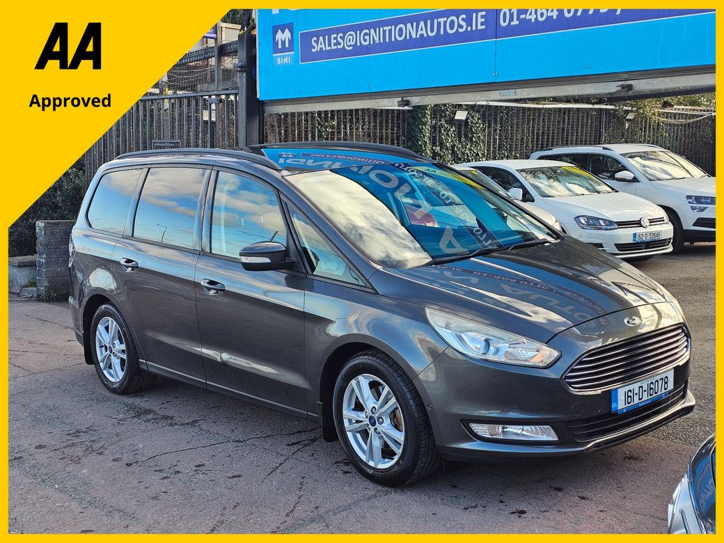 Image for 2016 Ford Galaxy 2.0 TDI, ZETEC MODEL, 7 SEATS, FULL SERVICE HISTORY, NEW TIMING BELT, CLUTCH & FLYWHEEL DONE, FINANCE, WARRANTY, 5 STAR REVIEWS