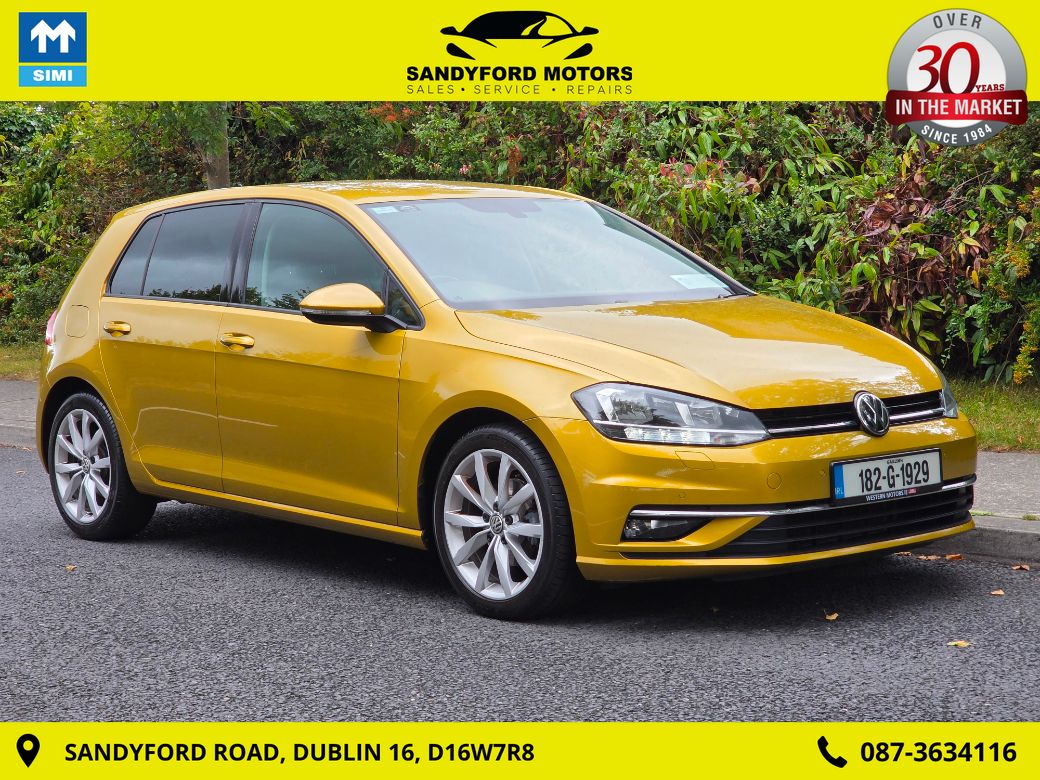 Image for 2018 Volkswagen Golf Highline 1.0tsi M6F 110HP 5DR