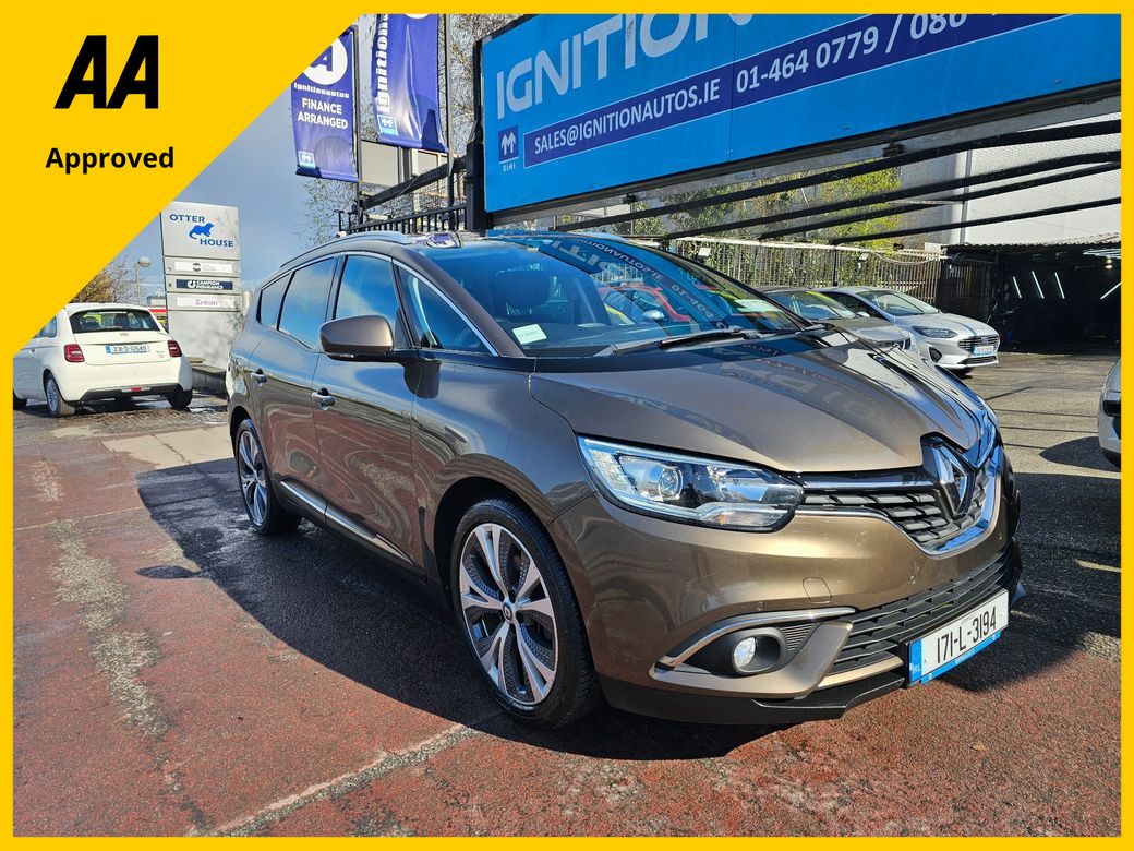 Image for 2017 Renault Grand Scenic 1.5 DCI, DYNAMIQUE MODEL, FULL SERVICE HISTORY, TIMING BELT DONE, ELECTRIC FOLDING SEATS, FINANCE, WARRANTY, 5 STAR REVIEWS