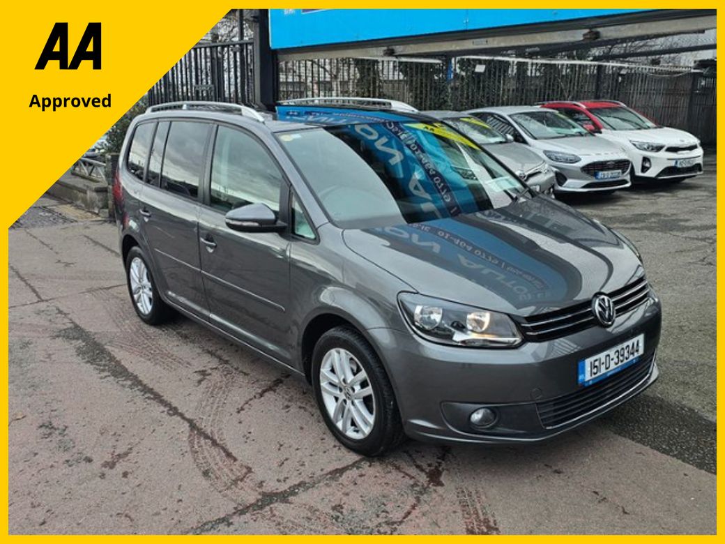 Image for 2015 Volkswagen Touran 1.6 TDI, AUTOMATIC DIESEL, IRISH CAR, NEW NCT, FINANCE, WARRANTY, 5 STAR REVIEWS