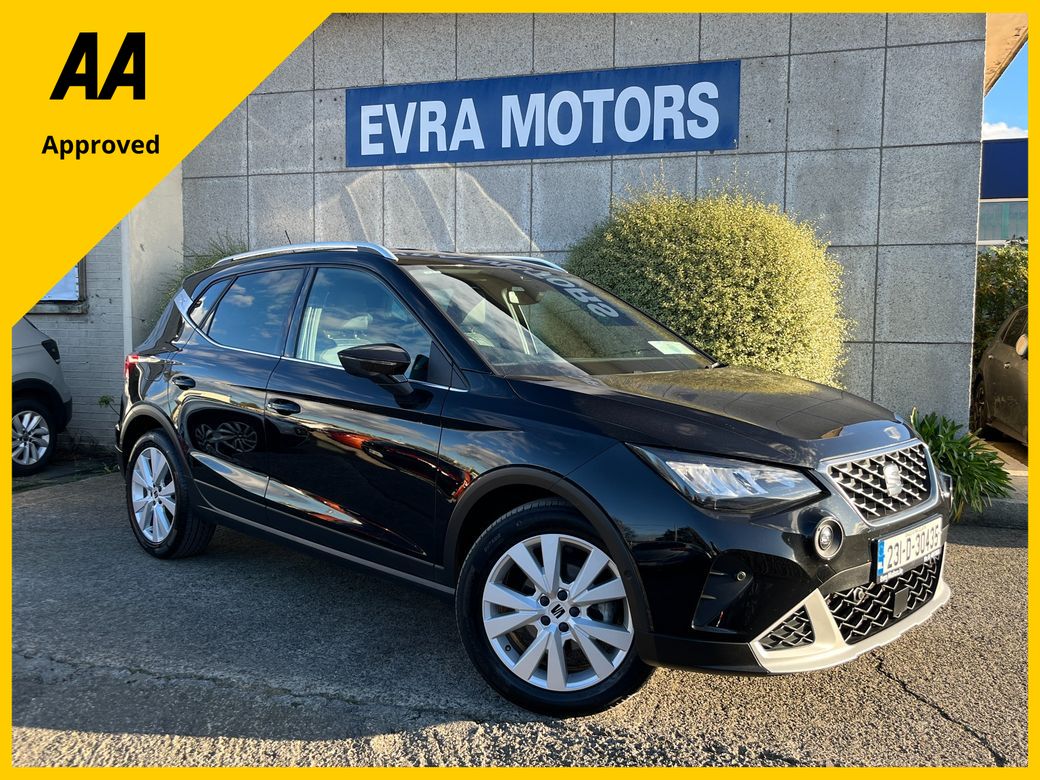 Image for 2023 SEAT Arona XPERIENCE 1.0 TSI PETROL 110HP //HIGH SPEC//REVERSE CAMERA//SAT NAV//HALF LEATHER SEATS// 